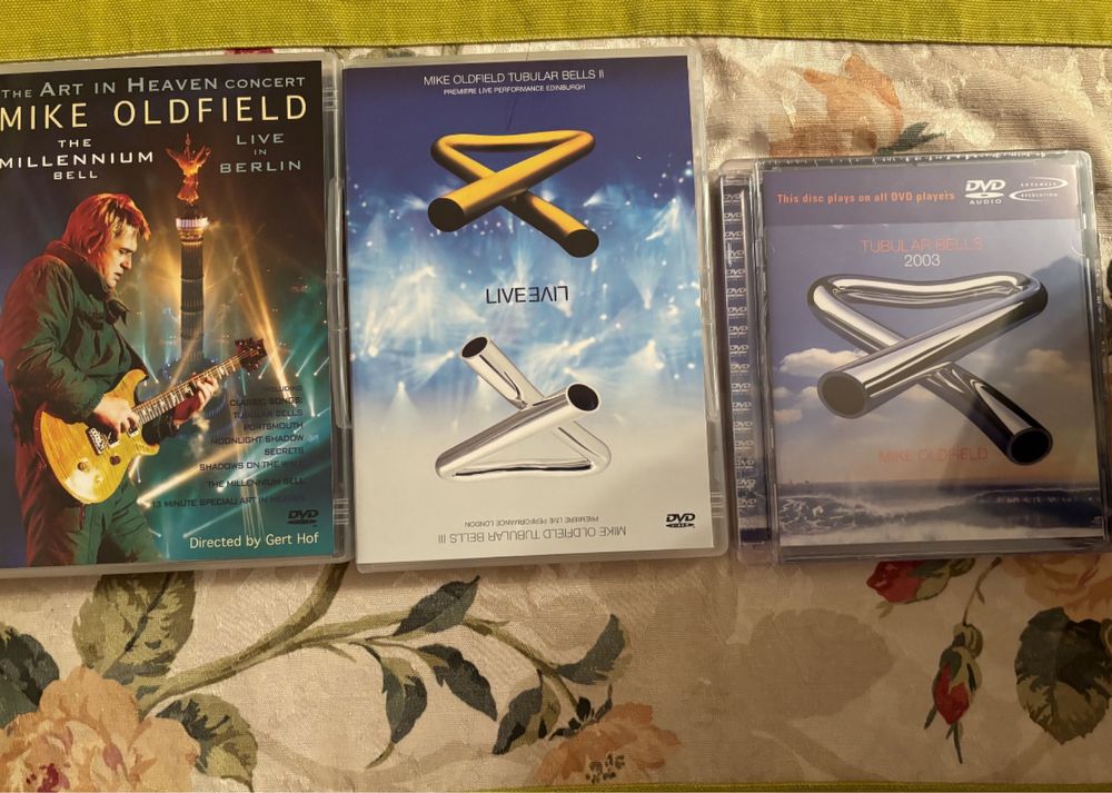 Mike oldfield dvd collection