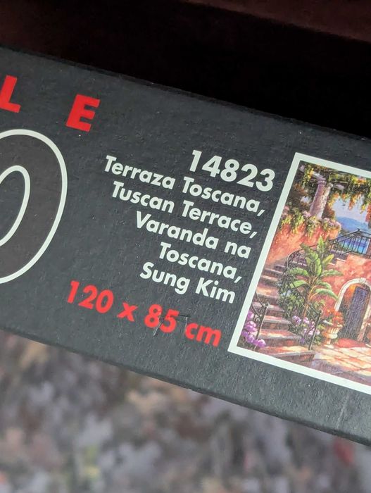 Puzzle Educa 3000 Peças - Tuscan Terrace (Novo, Nunca Montado)