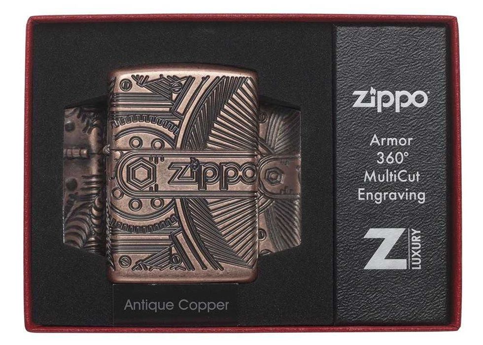 Zapalniczka 29523 Zippo Zippo Gear Antique Copper 360 MultiCut Nowa