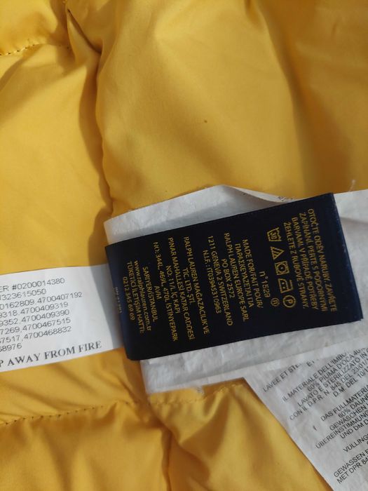 Kamizelka puchowa Ralph lauren oryginalna
