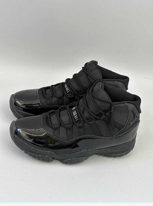 Кросівки зимові Jordan 11 Retro Black джордан 11