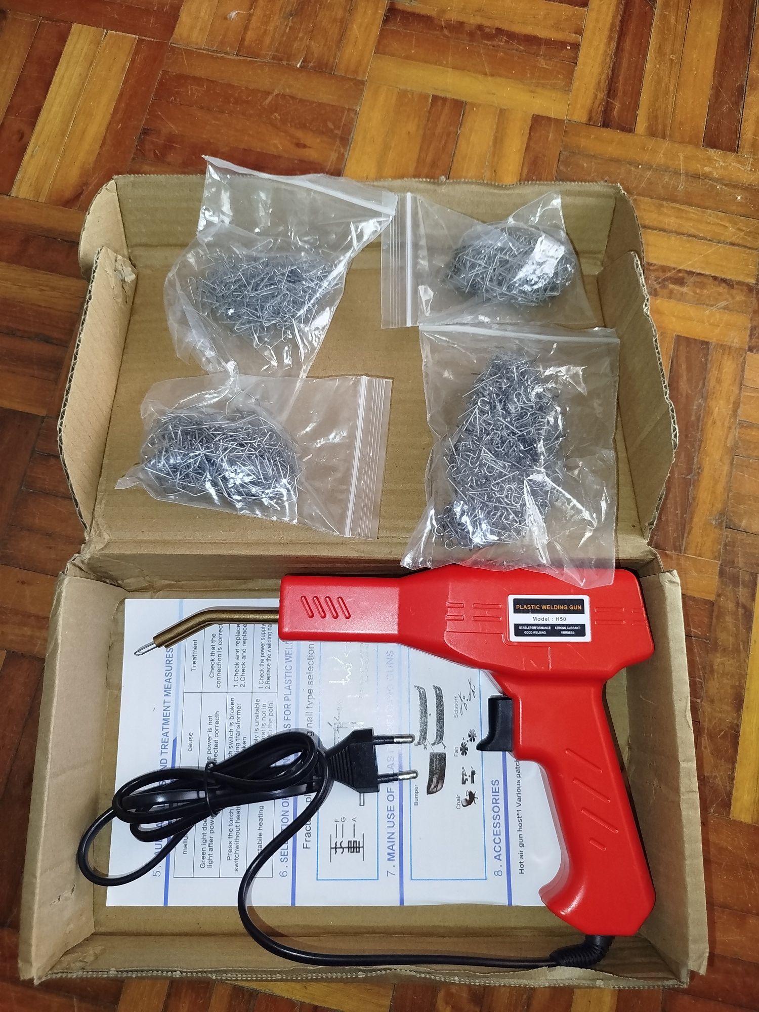 Máquina Nova de soldar plástico