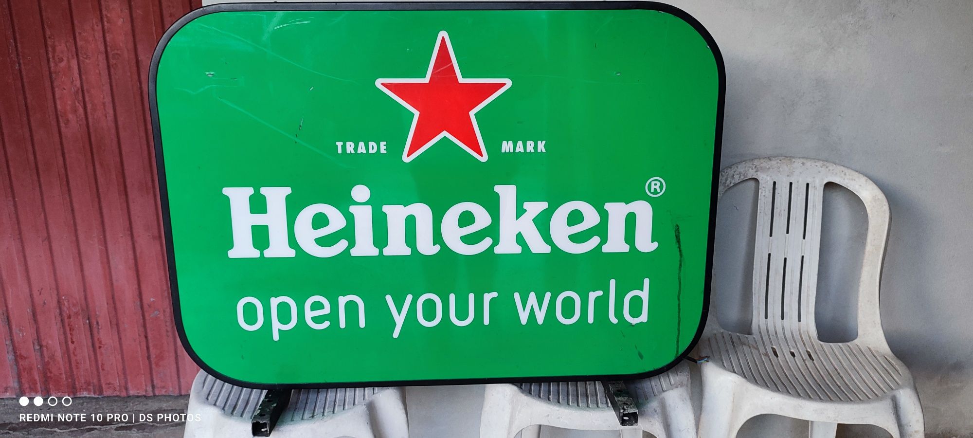 Painéis luminosos Heineken