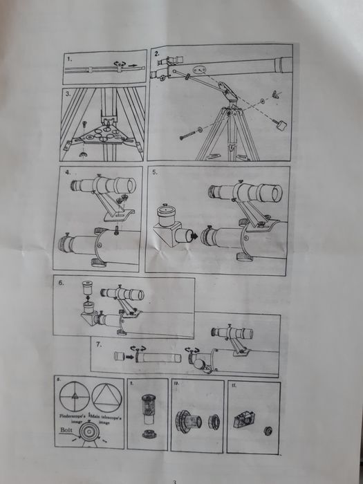 Telescópio 900 X 60
