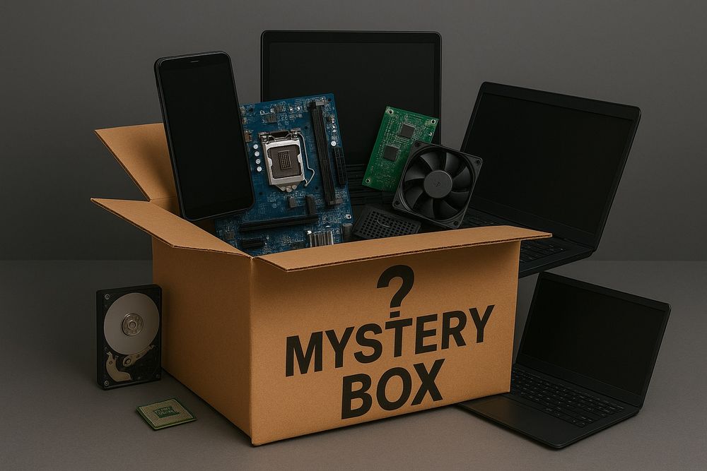 Mysterybox z elektroniką