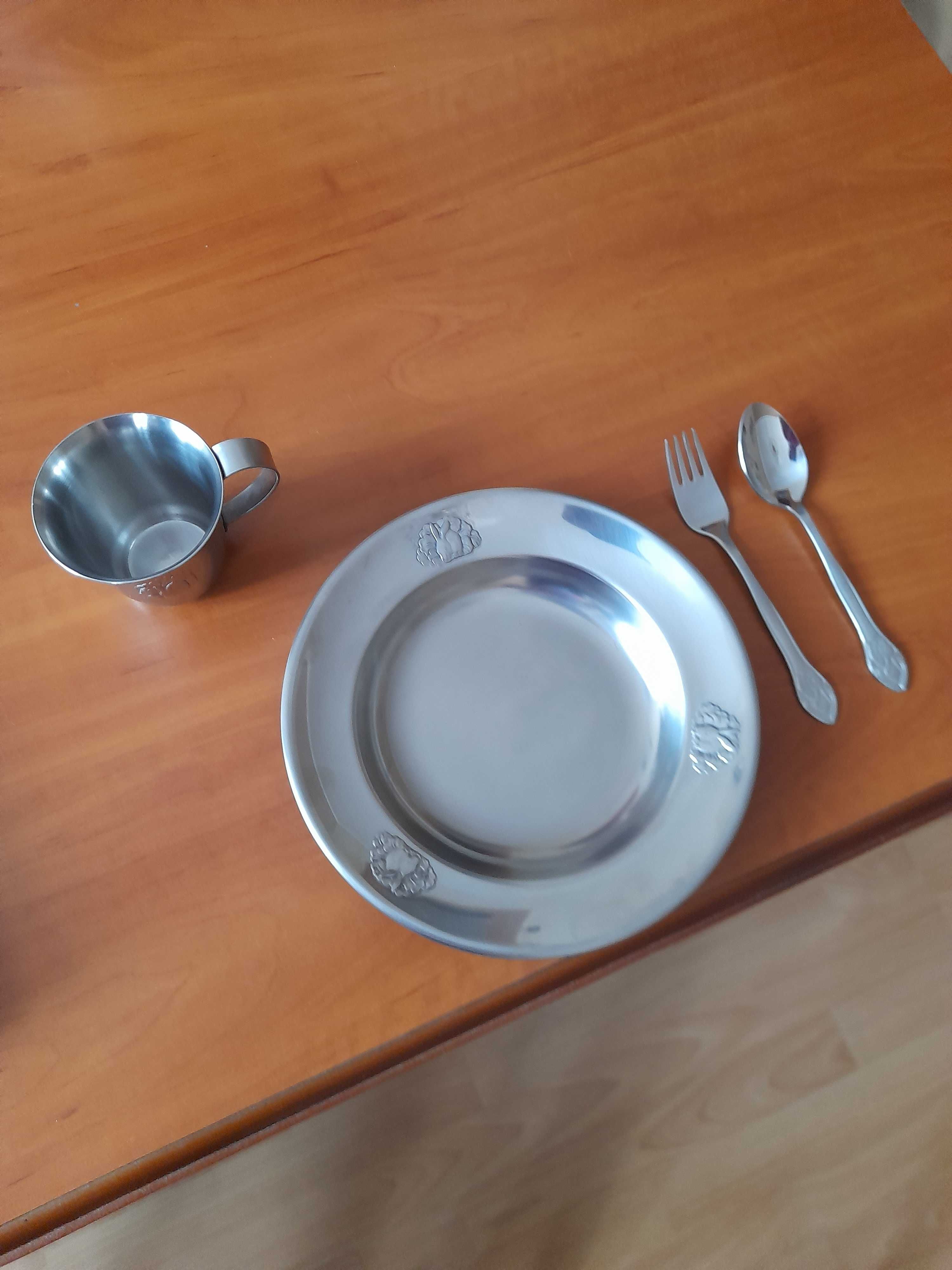 Unikatowy zestaw obiadowy  Gero Zilmeta lata 50 - 60siąte XX wieku.
