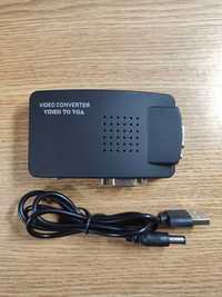 Конвертер/преобразователь AV сигнала в VGA сигнал
