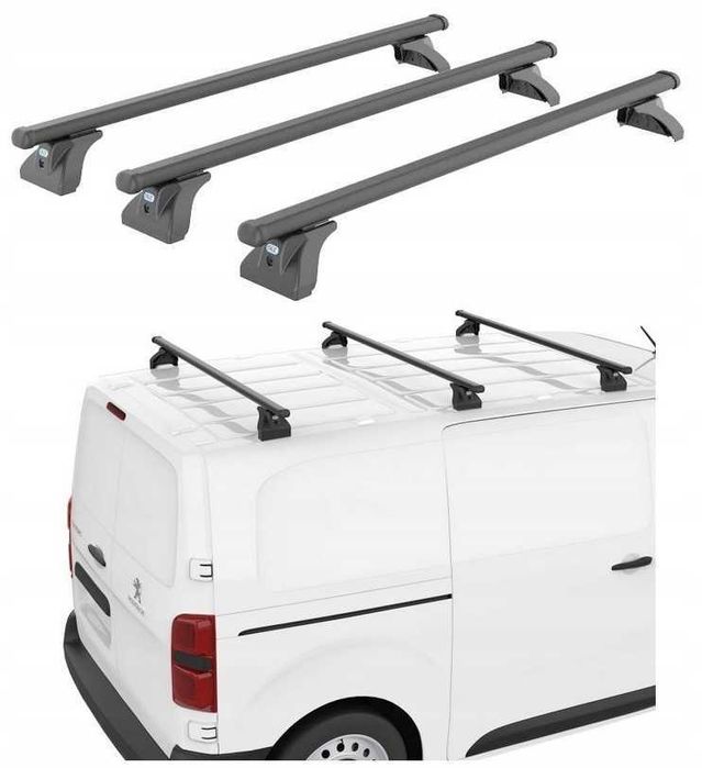 Bagażnik Dachowy Ford Transit BUS 2014 do 2025 bazowy dach belki 150kg