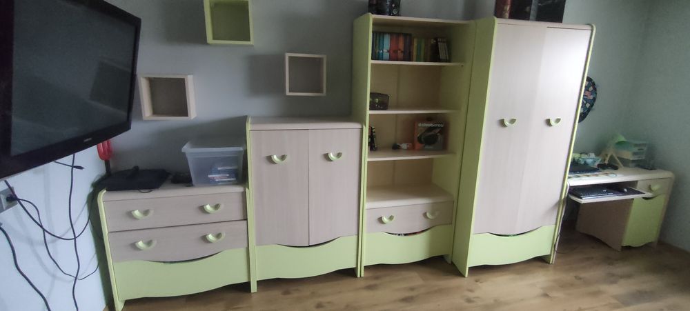 Zestaw mebli młodzieżowych SMILE