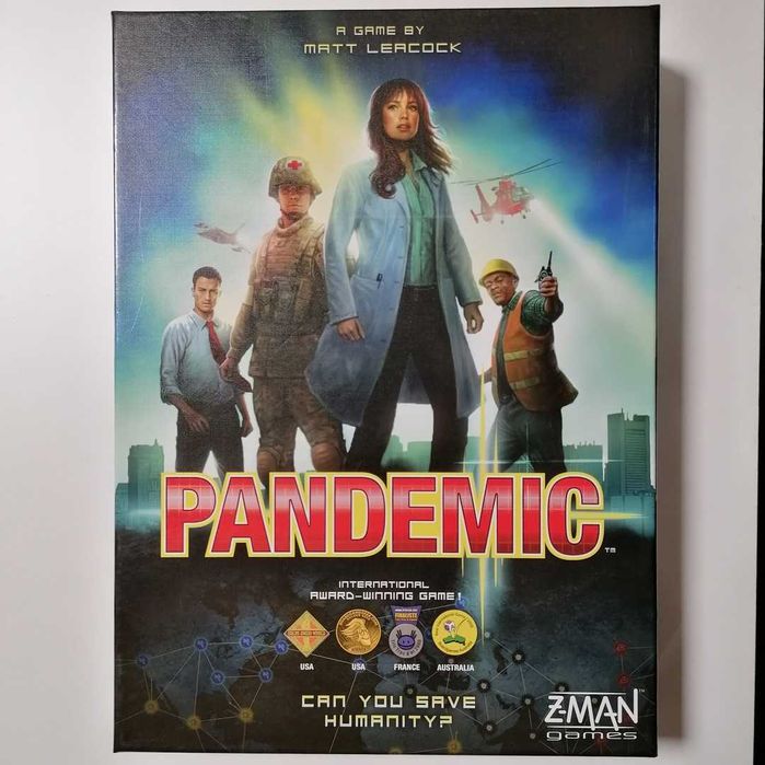 Pandemic (novo) - jogo de tabuleiro