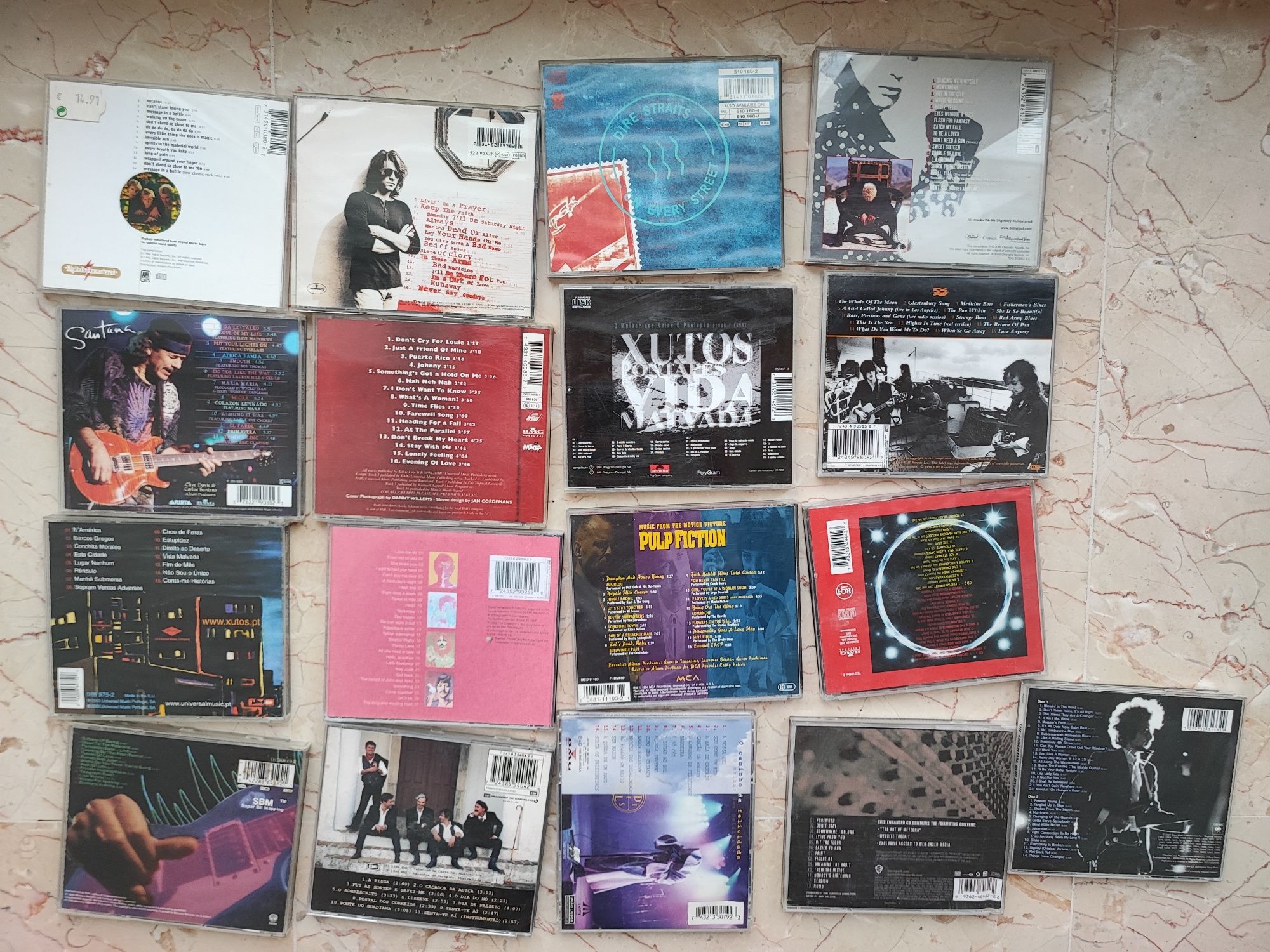 Cds de musica de variadas bandas