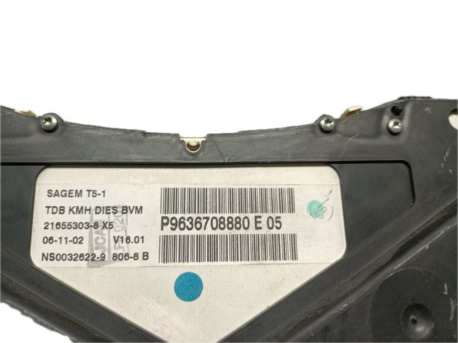 Quadrante / painel de instrumentos PEUGEOT 307 (3A/C)