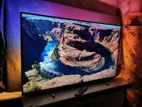 55" Philips 4K hdr Smart TV  3x Ambilight telewizor dvbt2 hevc
