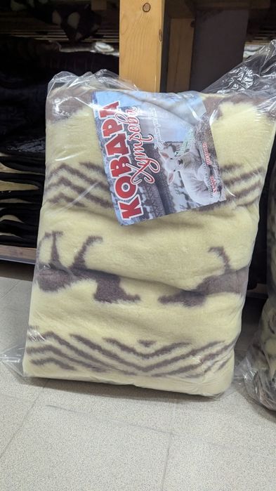 Ковдра з овчини, плед,одіяло