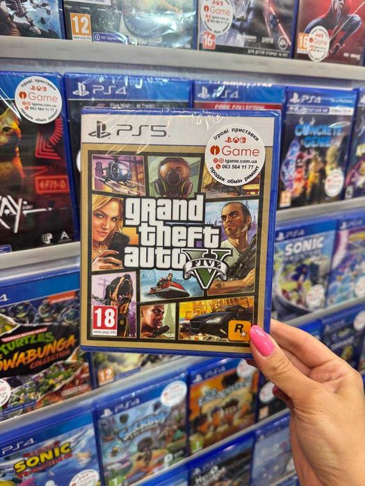 Grand Theft Auto 5, GTA5, гта Ps5 igame