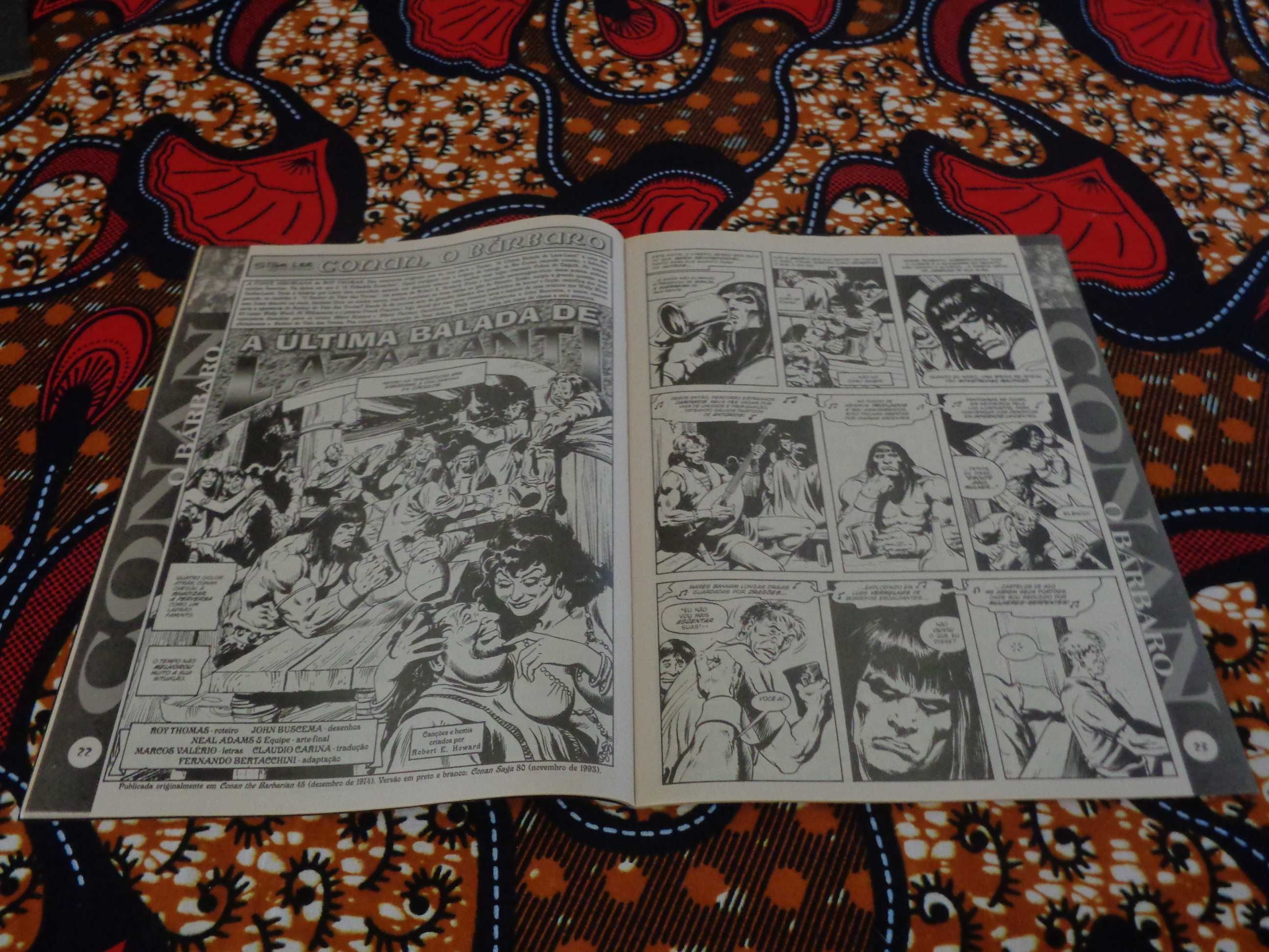Pack 47 revistas  "Conan o Bárbaro", Mythos. Portes Incluídos.