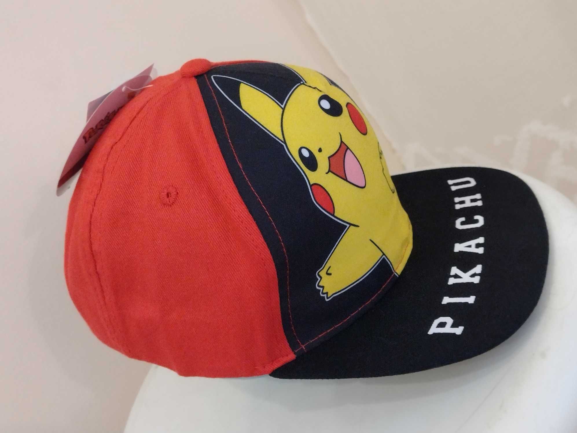 nowa czapka z daszkiem Pokemon Pikachu