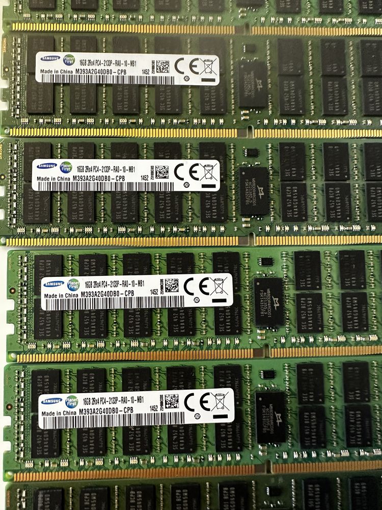 Серверная память Micron/Samsung/Hynix DDR4 16gb pc4-2133 rdimm