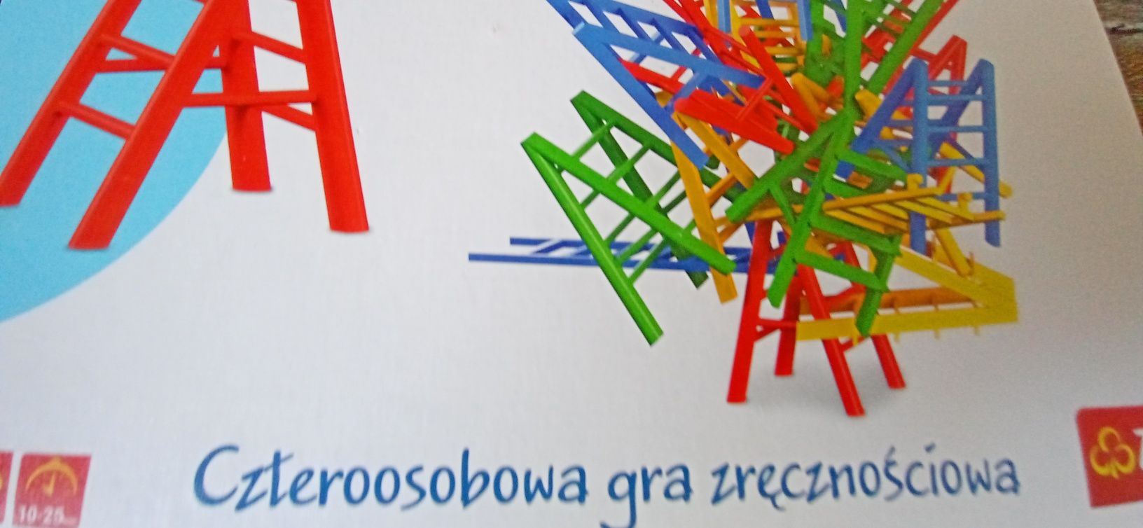 Super 4osobowa gra montessori -Krzeselka