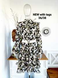 Nowa sukienka w kwiaty Drole de copine solar monnari zara