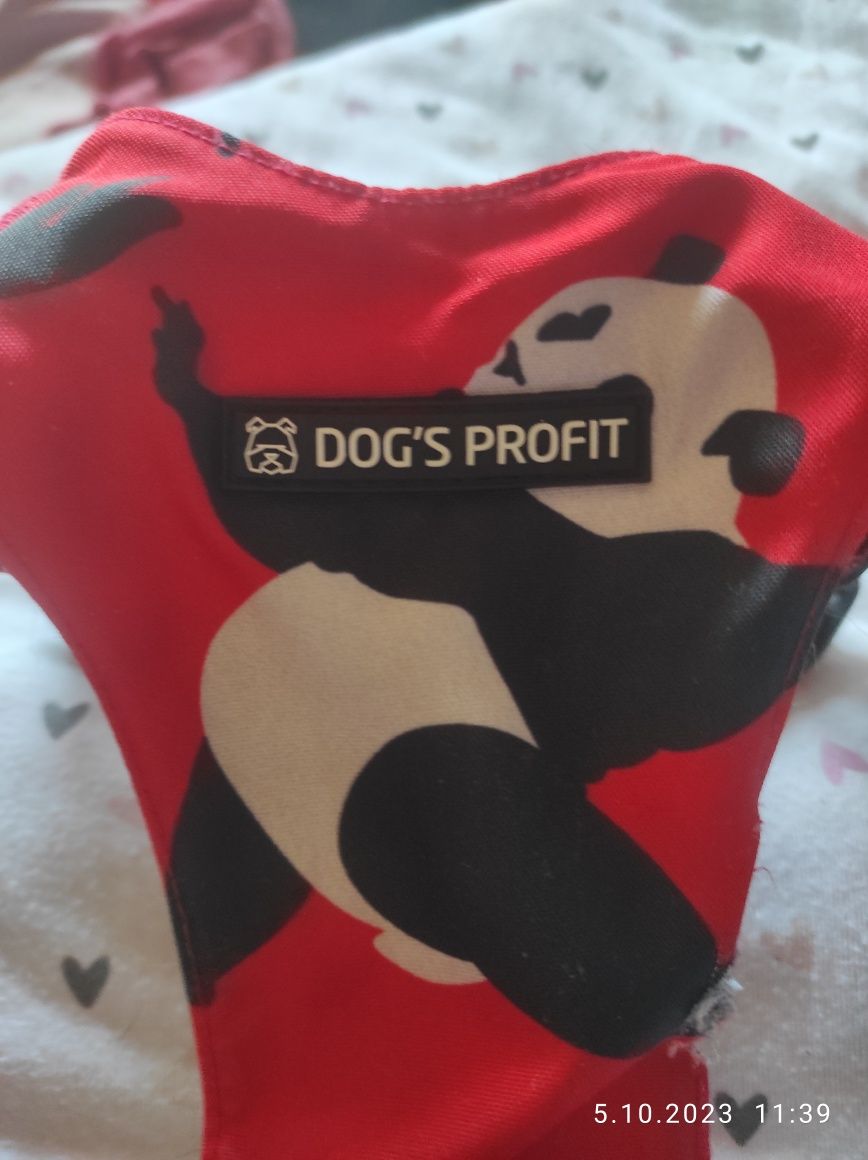 Paka dla psiaka szelki bezuciskowe dogs profit pro-fit linka 10m