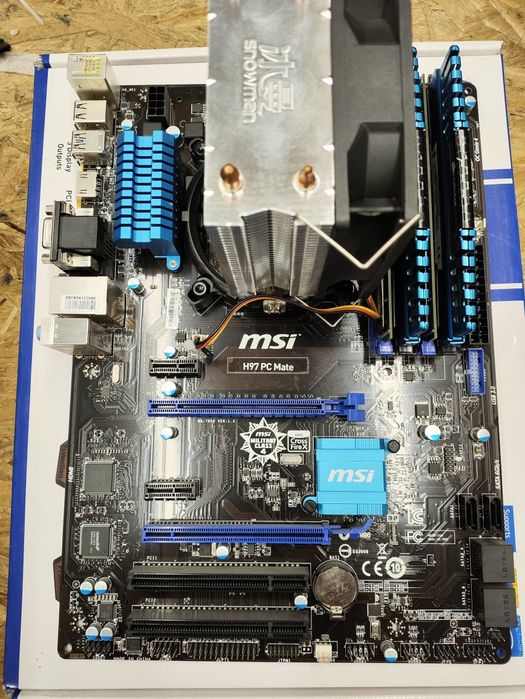 Płyta główna MSI H97 PC Mate i5-4590 3,7GHz 16GB DDR3 LGA1150