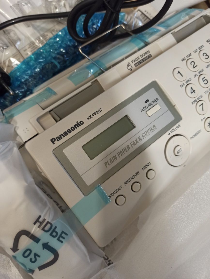 Телефон факс Panasonic KX-FP207UA