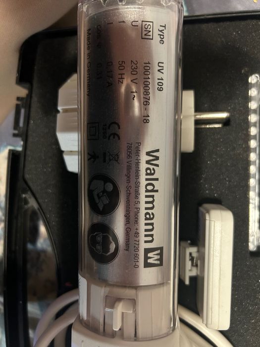 Lampa uv109 waldmann