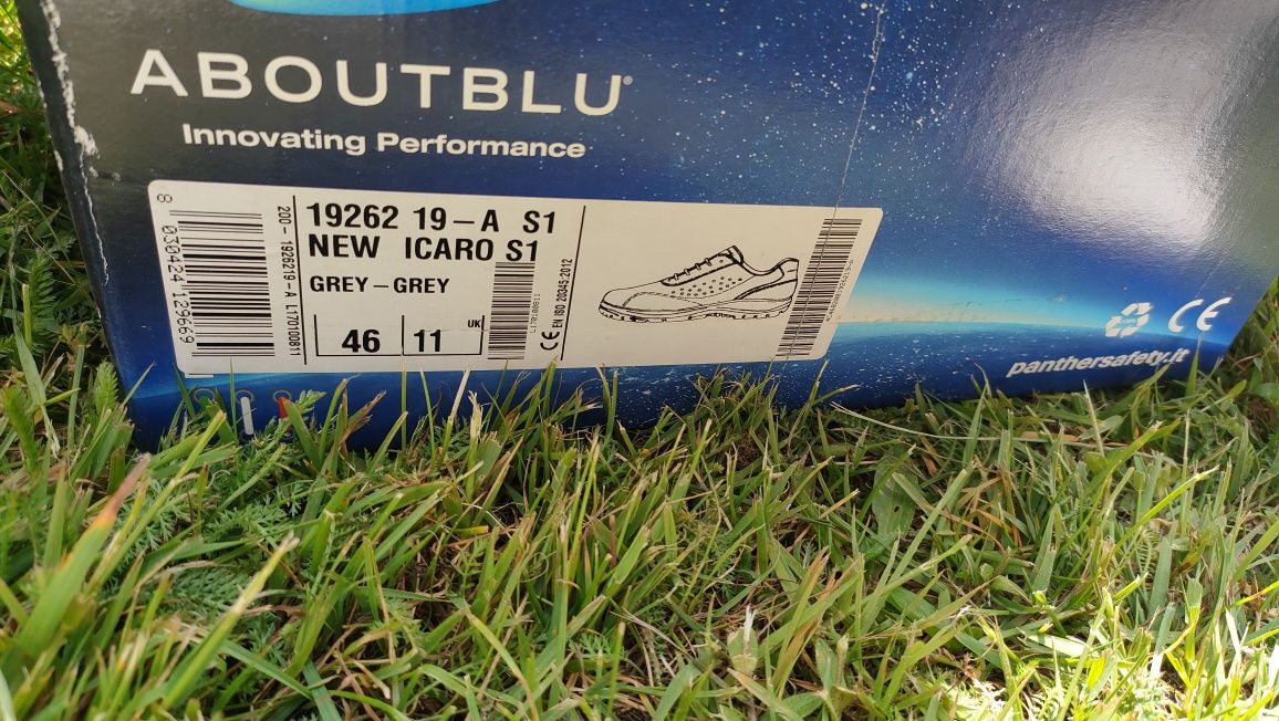 Buty robocze Aboutblu r 46 szare