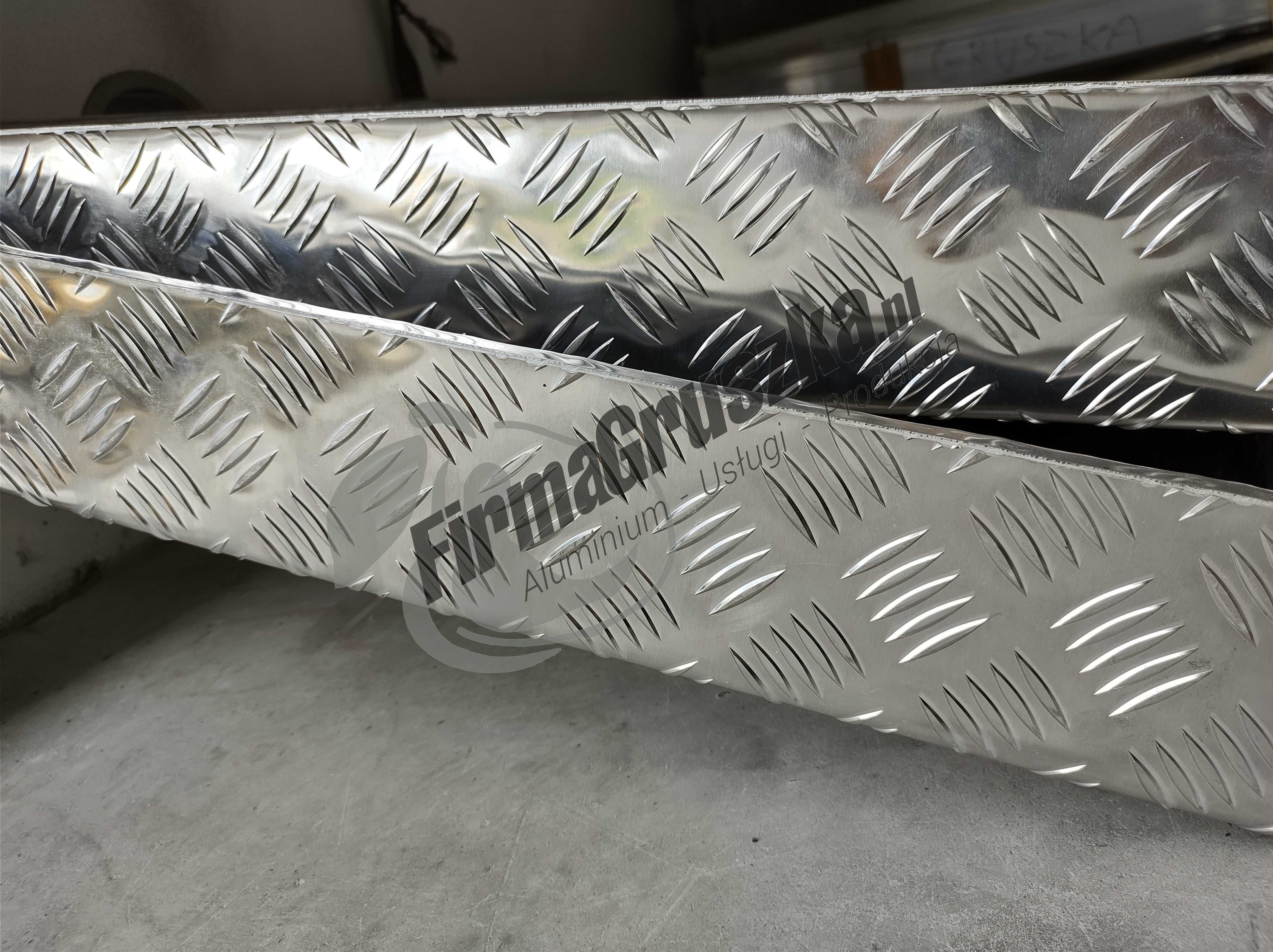 Blacha aluminiowa ryflowana 2000x1000x2 mm