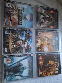 Valkyria, Viking, Genji, Conan i zestaw gier na PLAYSTATION 3, Ps3 gry