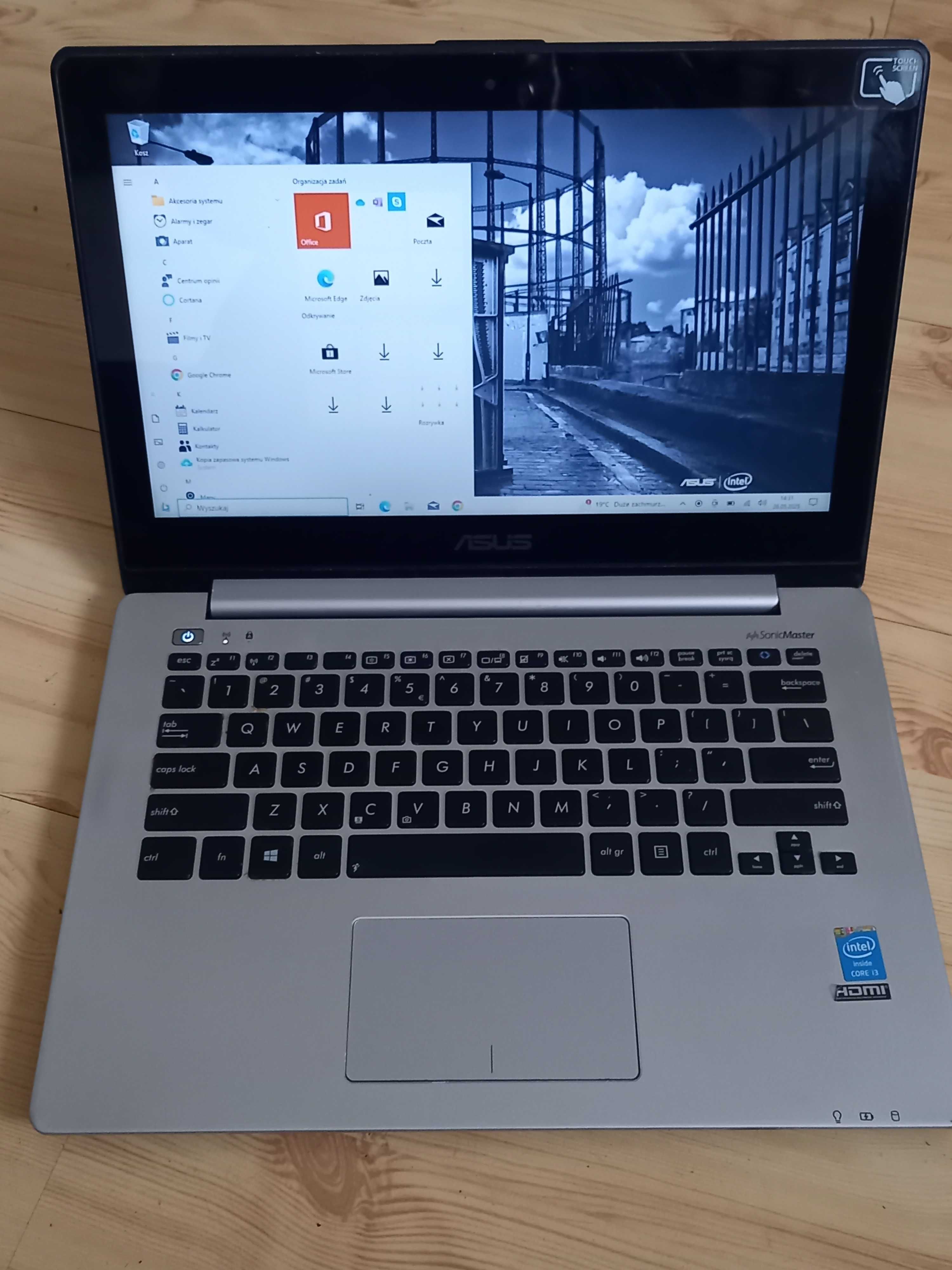 Laptop Asus S301L intel i3 Dysk SSD 128 Gb  Windows 10