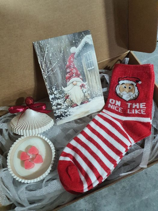 Presente de natal com diversos artigos