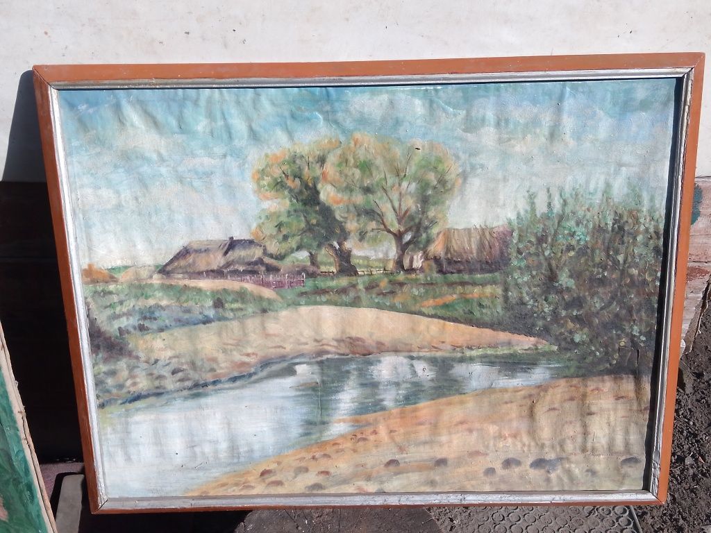 Картина пейзаж Миргород 
1961 году намалювали