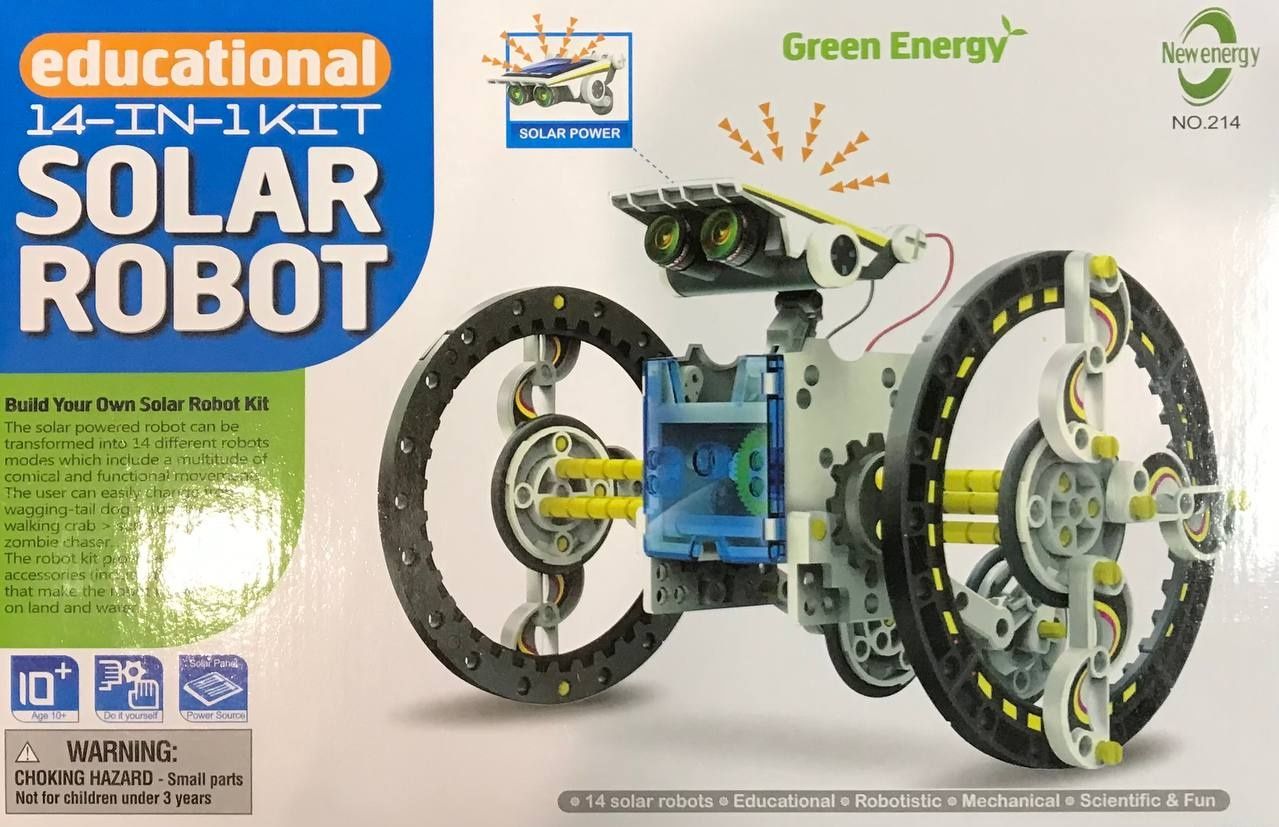 Дитячий робот дитячий конструктор іграшка Solar Robot14/1