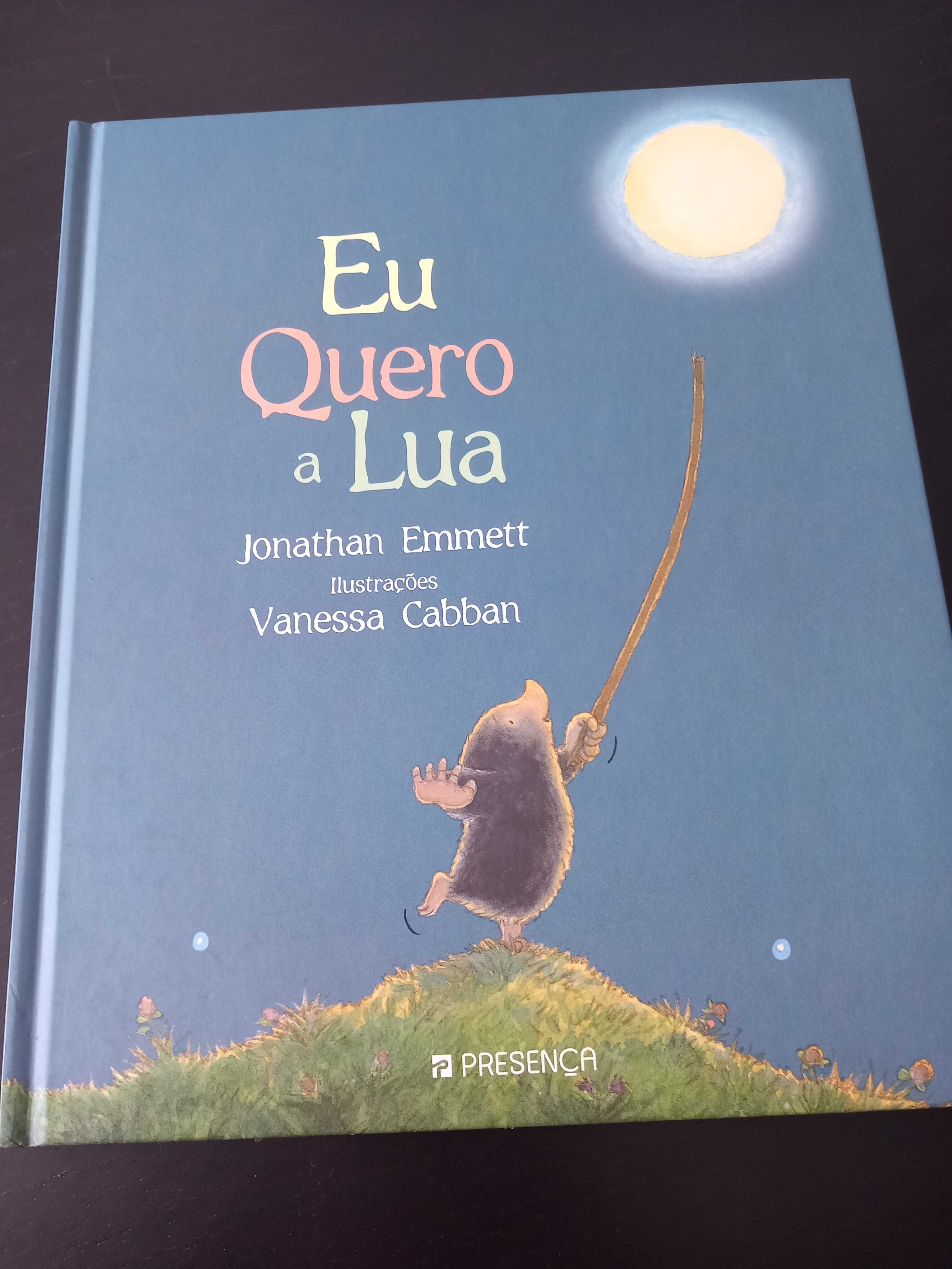 Livro infantil Eu quero a lua