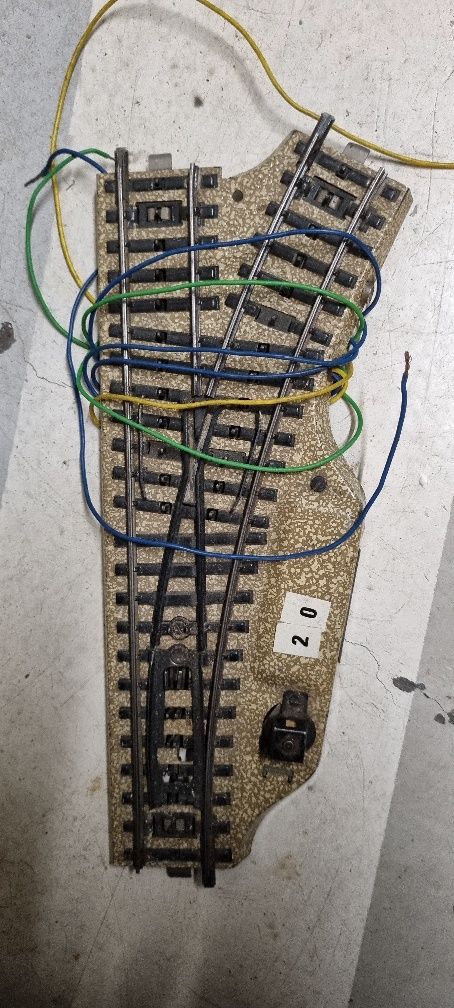 Kolejka elektryczna Marklin typ M tory zasilacz i akcesoria