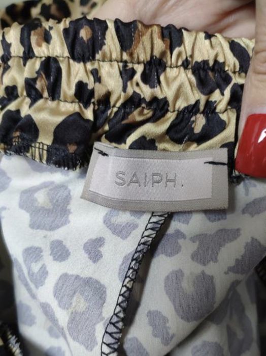 Брюки леопардовий принт Італія Saiph