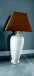 Lampa duża,szklana