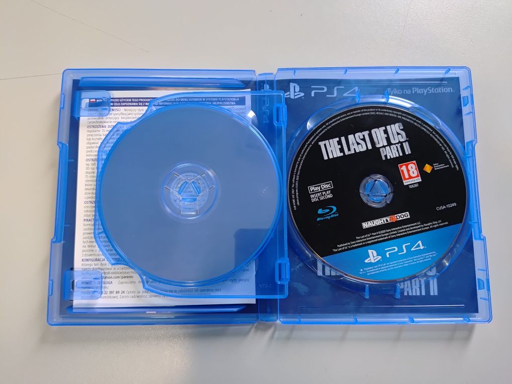 Gra The last of us part II PS4 PS5 PL