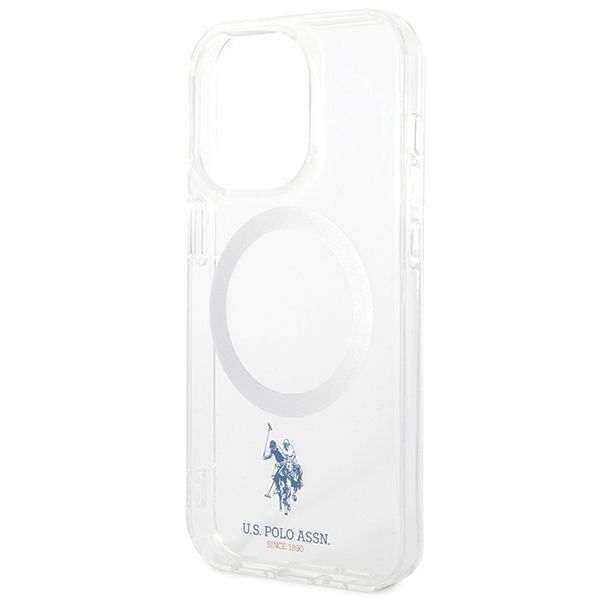 Us Polo Ushmp15Lucit Iphone 15 Pro 6.1" Transparent Magsafe Collection