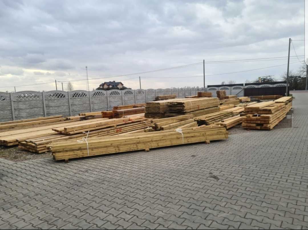 Drewno Budowlane - Belka Konstrukcyjna 140x70 4m 5m