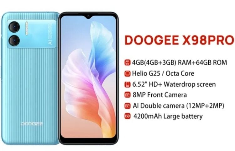 смартфон Doogee X98 pro 4/64/ Дропшиппинг