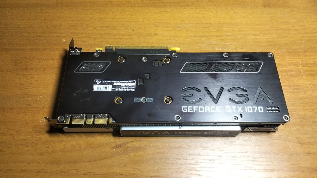 Видеокарта gtx1070 evga 8gb