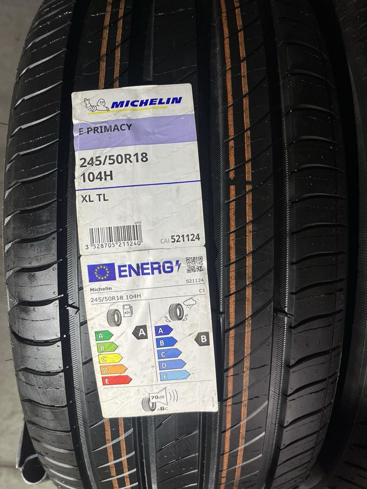245/50/18 R18 Michelin E-Primacy 4шт нові