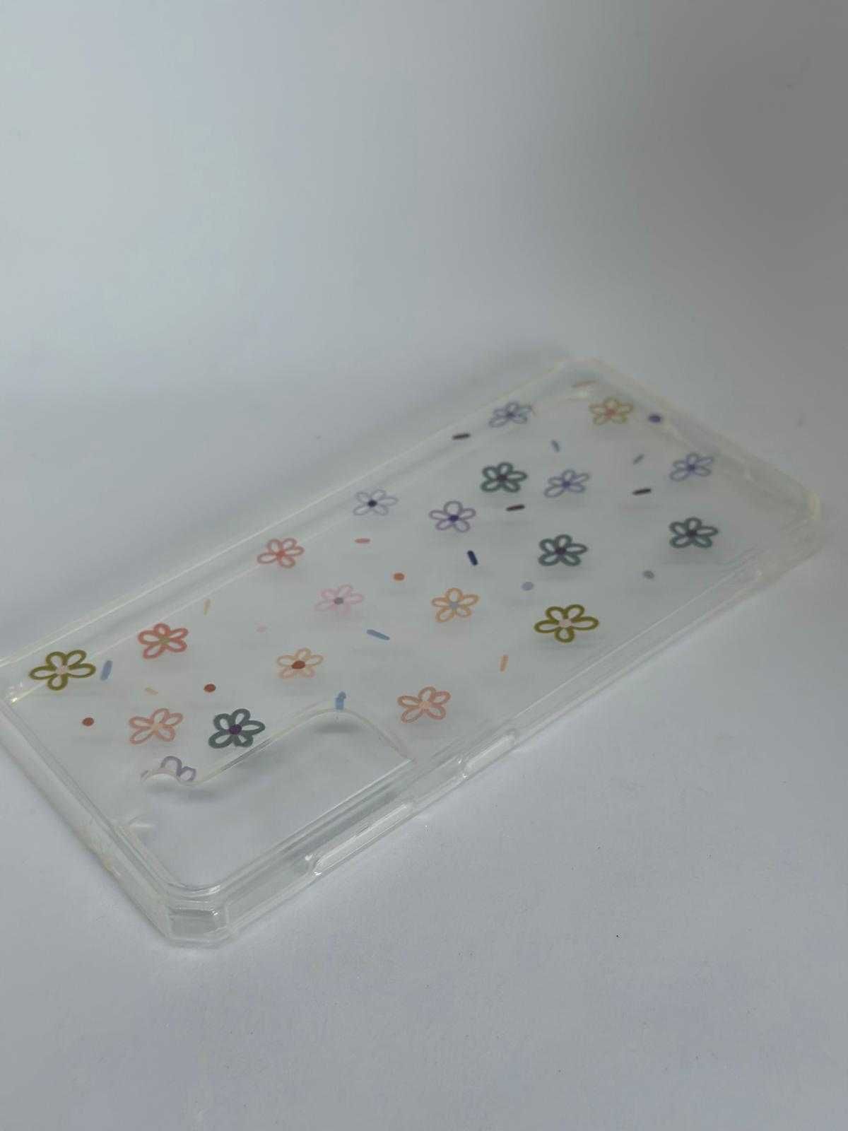 Samsung S21 Obudowa Etui Case Silikonowy Kwiatuszki kod 830