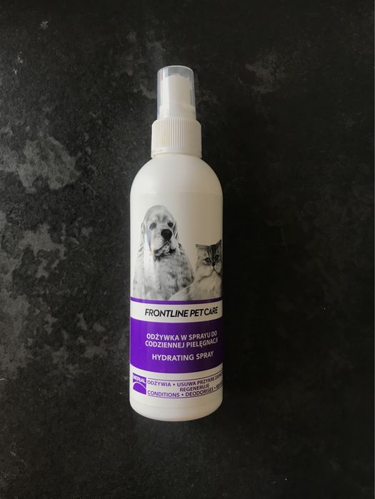 odżywka do sierści włosów psa Pet Care hydrating spray 200 ml
