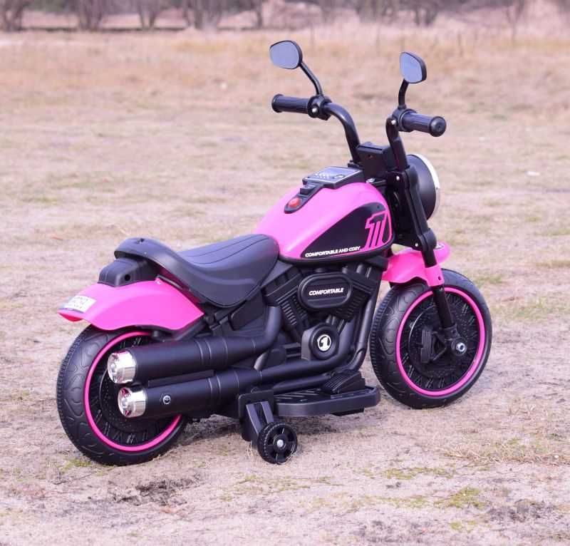 Autko motor PIERWSZY CHOPPER na akumulator trójkołowy dla dzieci AHL08