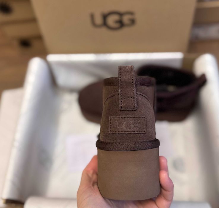 Угги/Угг/Уггі/Уги/Угі/UGG Australia Ultra Mini Platform Chocolate