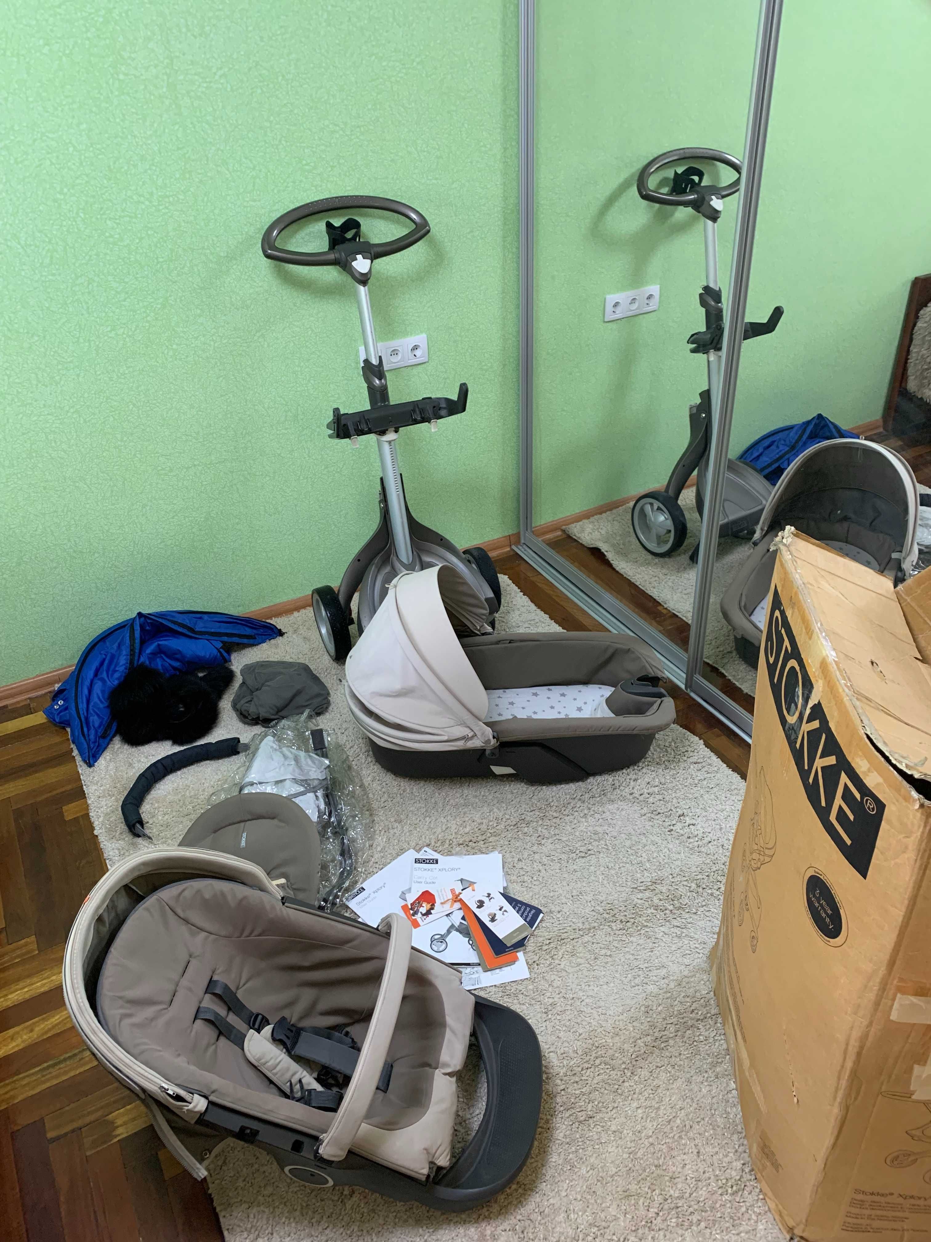 Дитяча коляска STOKKE Xplory 2в1 Прогулянковий блок + люлька